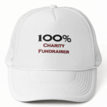 100 Percent Charity Fundraiser hats
