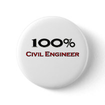 100 Percent Civil Engineering Surveyor buttons