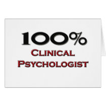 100 Percent Clinical Psychologist cards by professions 100 Percent Clinical Psychologist cards