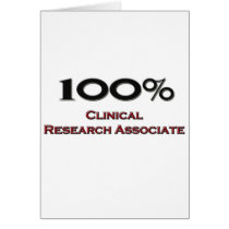 100 Percent Clinical Research Associate cards by professions 100 Percent Clinical Research Associate cards