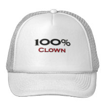 100 Percent Clown Mesh Hats