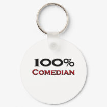 100 Percent Comedian keychains