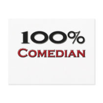 100 Percent Comedian postcards by professions 100 Percent Comedian postcards