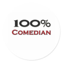 100 Percent Comedian stickers
