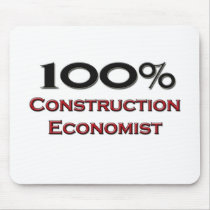 100 Percent Construction Economist mousepads