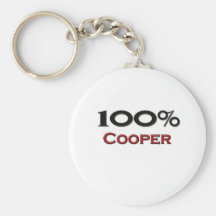 100 Percent Cooper Key Chains