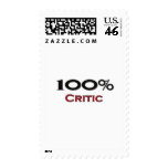 100 Percent Critic Postage