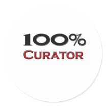 100 Percent Curator stickers