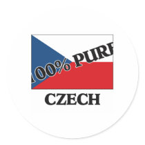 100 Percent CZECH stickers by flagshirt 100 Percent CZECH stickers