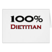 100 Percent Dietitian cards