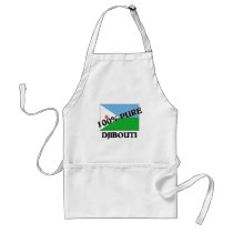 100 Percent DJIBOUTI aprons by flagshirt 100 Percent DJIBOUTI aprons