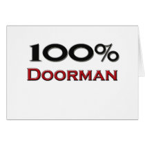 100 Percent Doorman cards by professions 100 Percent Doorman cards