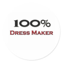 100 Percent Dress Maker stickers