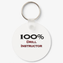 100 Percent Drill Instructor keychains by professions 100 Percent Drill Instructor keychains