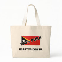 100 Percent EAST TIMORESE Canvas Bag