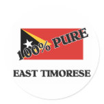 100 Percent EAST TIMORESE stickers