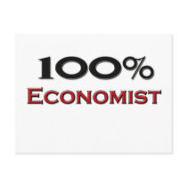 100 Percent Economist Postcard