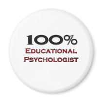 100 Percent Educational Psychologist Fridge Magnet