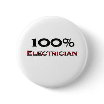 100 Percent Electrician buttons