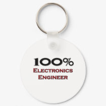 100 Percent Electronics Engineer keychains