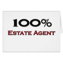 100 Percent Estate Agent cards by professions 100 Percent Estate Agent cards