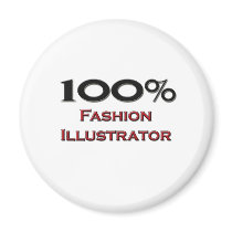 100 Percent Fashion Illustrator magnets