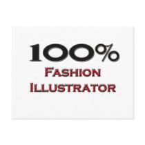 100 Percent Fashion Illustrator postcards