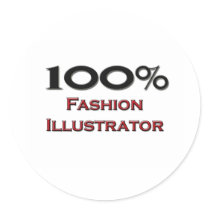 100 Percent Fashion Illustrator stickers