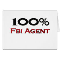 100 Percent Fbi Agent cards