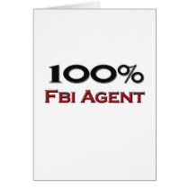 100 Percent Fbi Agent cards