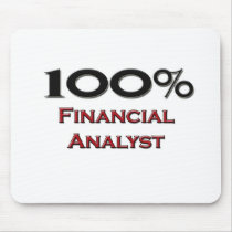 100 Percent Financial Analyst Mousepads