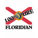 100 Percent Floridian t-shirts by flagshirt 100 Percent Floridian t-shirts