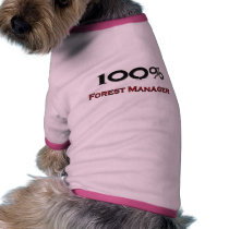 100 Percent Forest Manager pet clothing