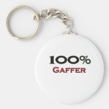 100 Percent Gaffer Key Chains