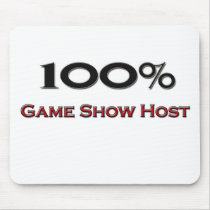 100 Percent Game Show Host mousepads