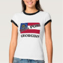 100 Percent Georgian t-shirts by flagshirt 100 Percent Georgian t-shirts