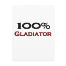 100 Percent Gladiator postcards