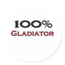 100 Percent Gladiator stickers