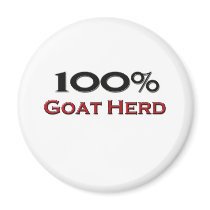 100 Percent Goat Herd magnets