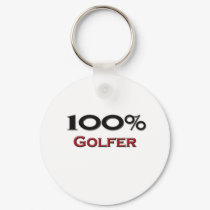 100 Percent Golfer keychains