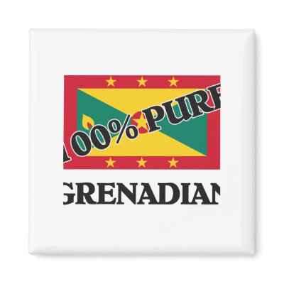 100 Percent GRENADIAN Magnet by flagshirt