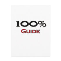 100 Percent Guide postcards by professions 100 Percent Guide postcards