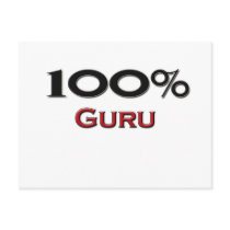 100 Percent Guru postcards