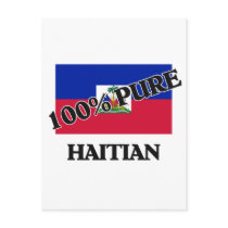 100 Percent HAITIAN postcards