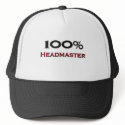 100 Percent Headmaster hats by professions 100 Percent Headmaster hats