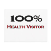 100 Percent Health Visitor postcards by professions 100 Percent Health Visitor postcards