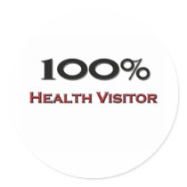 100 Percent Health Visitor stickers by professions 100 Percent Health Visitor stickers