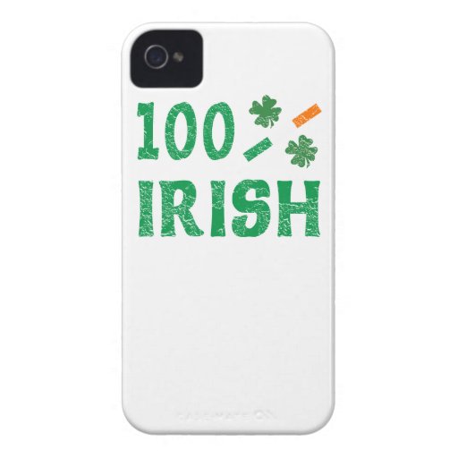 100 Percent Irish iPhone Case iPhone 4 Covers