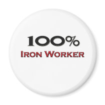 100 Percent Iron Worker magnets by professions 100 Percent Iron Worker magnets