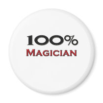 100 Percent Magician Magnet